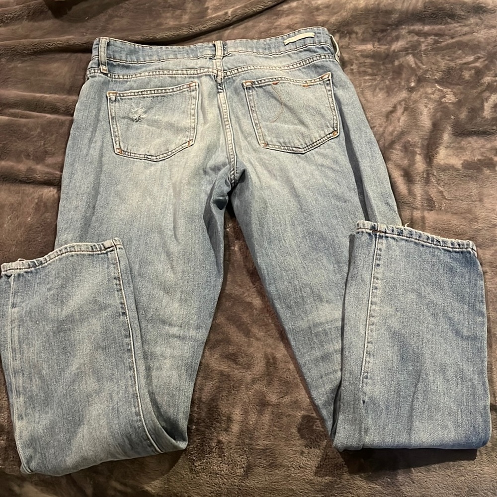 Pilcro And The Letterpress Boyfriend Style Light Denim Jean